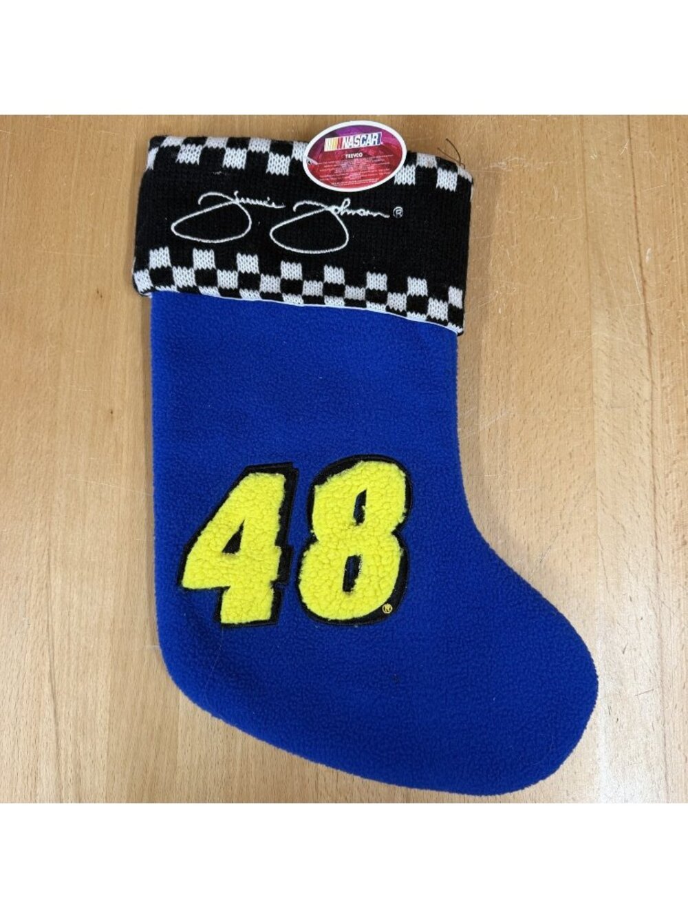 JIMMIE JOHNSON #48  Nascar Christmas Stocking NWT